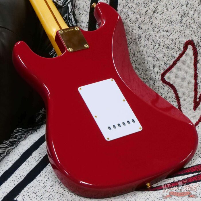 Fender Custom Shop David Brown Masterbuilt Late 50’s Stratocaster Lush Closet Classic Dakota Red with Gold Hardware - Image 12