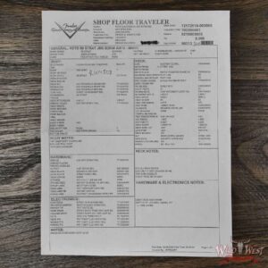 Fender Custom Shop Dennis Galuszka Masterbuilt Roasted 1959 Stratocaster Journeyman Relic Brazilian Rosewood Slab Board Hand-Wound Pickups Aged Surf Green - Image 14