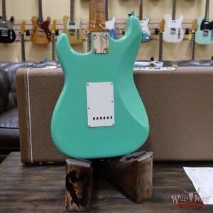 Fender Custom Shop Dennis Galuszka Masterbuilt Roasted 1959 Stratocaster Journeyman Relic Brazilian Rosewood Slab Board Hand-Wound Pickups Aged Surf Green - Image 12