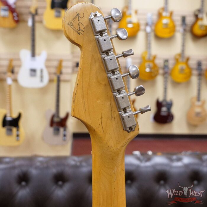 Fender Custom Shop Dennis Galuszka Masterbuilt 1960 Stratocaster Relic Josefina Hand-Wound Pickups 3 Tone Sunburst - Image 11