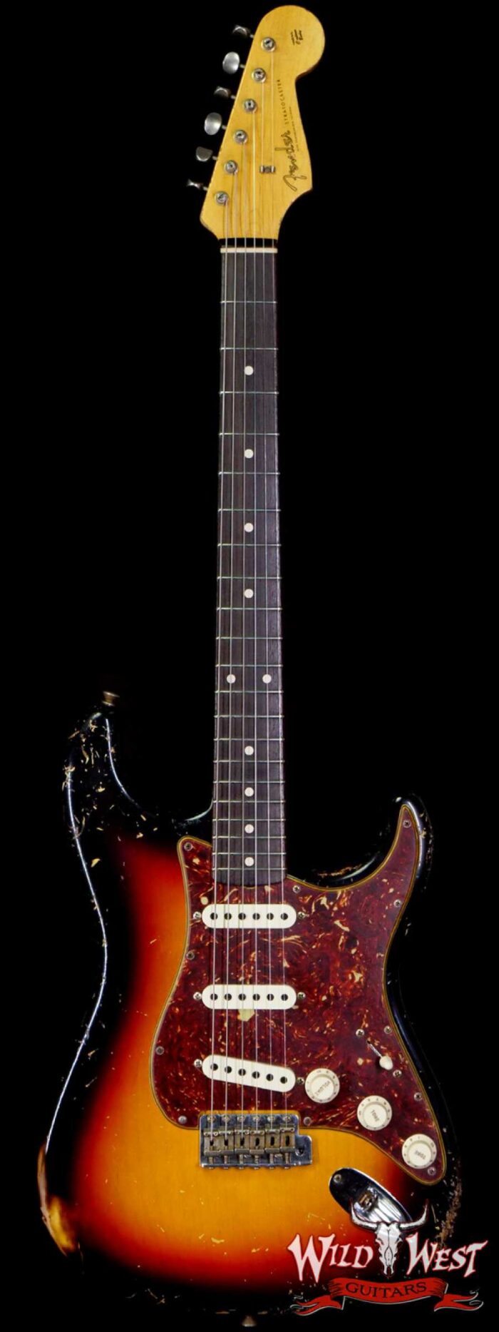 Fender Custom Shop Dennis Galuszka Masterbuilt 1960 Stratocaster Relic Josefina Hand-Wound Pickups 3 Tone Sunburst - Image 1