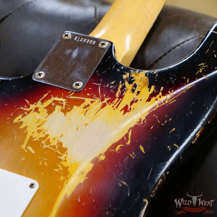 Fender Custom Shop Dennis Galuszka Masterbuilt 1960 Stratocaster Relic Josefina Hand-Wound Pickups 3 Tone Sunburst - Image 13