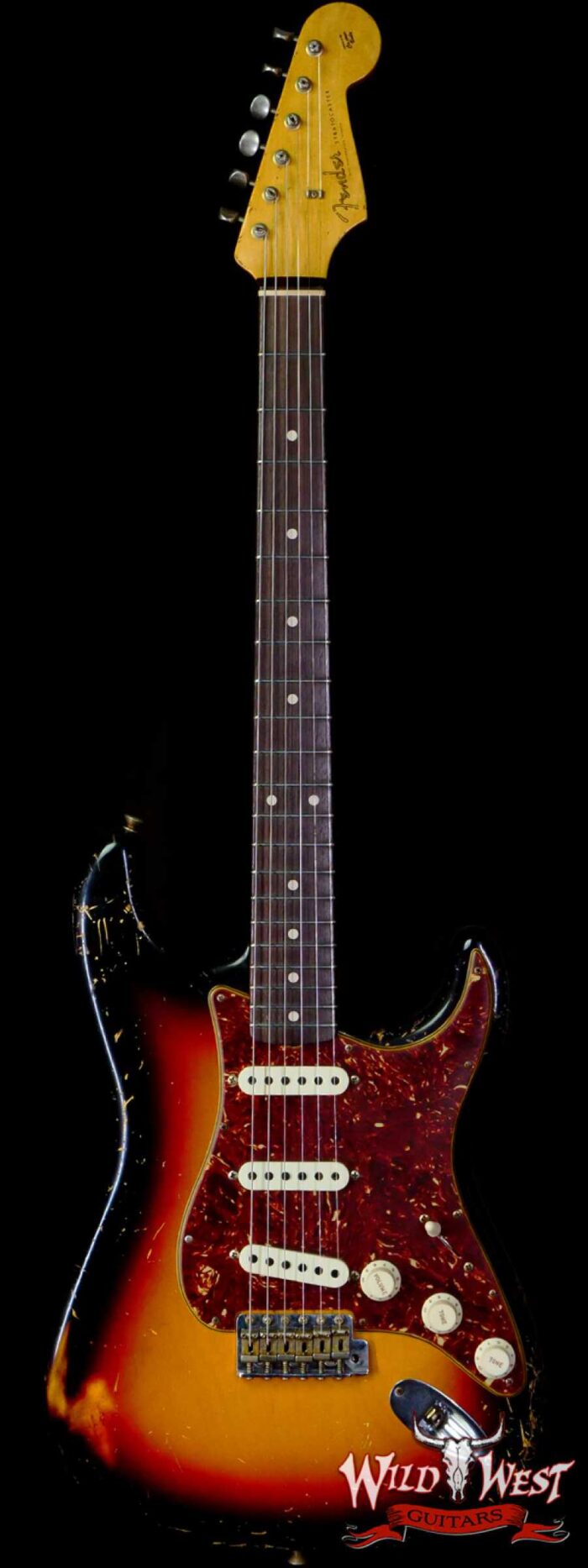 Fender Custom Shop Dennis Galuszka Masterbuilt 1960 Stratocaster Relic Josefina Hand-Wound Pickups 3 Tone Sunburst - Image 1