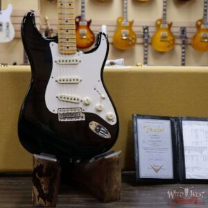 Fender Custom Shop Dennis Galuszka Masterbuilt 50’s Stratocaster Lush Closet Classic Black Josefina Hand-Wound Pickups - Image 8