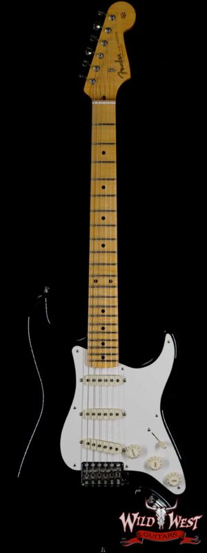 Fender Custom Shop Dennis Galuszka Masterbuilt 50’s Stratocaster Lush Closet Classic Black Josefina Hand-Wound Pickups
