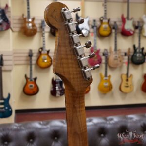 Fender Custom Shop Dennis Galuszka Masterbuilt Roasted 1959 Stratocaster Brazilian Rosewood Slab Board Hand-Wound PUs Journeyman Relic Aged Shell Pink - Image 10
