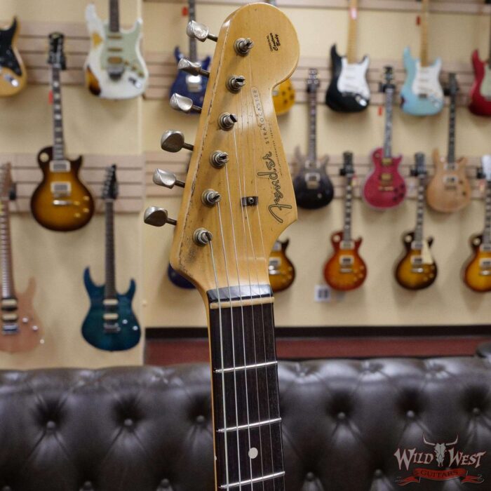 Fender Custom Shop Dennis Galuszka Masterbuilt 1960 Stratocaster Josefina Hand-Wound Pickups Relic 3 Tone Sunburst - Image 7