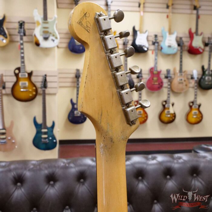 Fender Custom Shop Dennis Galuszka Masterbuilt 1960 Stratocaster Josefina Hand-Wound Pickups Relic 3 Tone Sunburst - Image 10