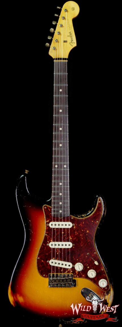 Fender Custom Shop Dennis Galuszka Masterbuilt 1960 Stratocaster Josefina Hand-Wound Pickups Relic 3 Tone Sunburst