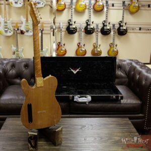 Fender Custom Shop Masterbuilt Dennis Galuszka Artisan Spalted Maple Telecaster HH African Blackwood Board - Image 14