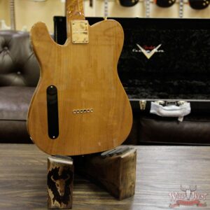 Fender Custom Shop Masterbuilt Dennis Galuszka Artisan Spalted Maple Telecaster HH African Blackwood Board - Image 15