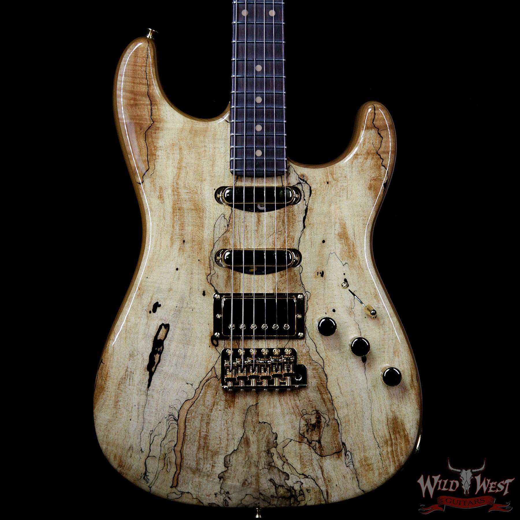 fendercs-mbdg-artisianstrathss-cz537823-bf__wwg.jpg Fender Custom Shop Dennis Galuszka Masterbuilt Artisan Stratocaster HSS Spalted Maple Top Birdseye Neck - Image 3
