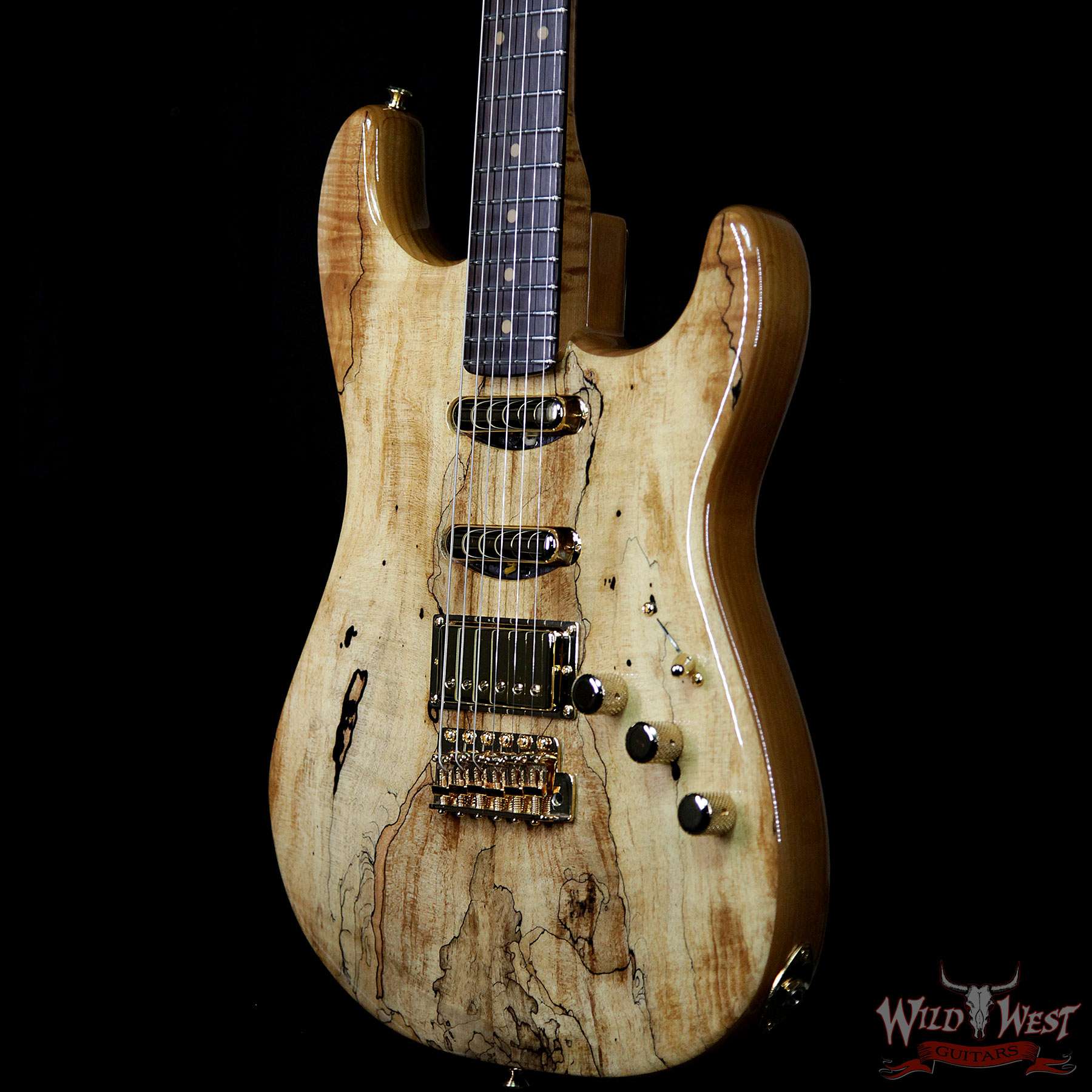 fendercs-mbdg-artisianstrathss-cz537823-br__wwg.jpg Fender Custom Shop Dennis Galuszka Masterbuilt Artisan Stratocaster HSS Spalted Maple Top Birdseye Neck - Image 2