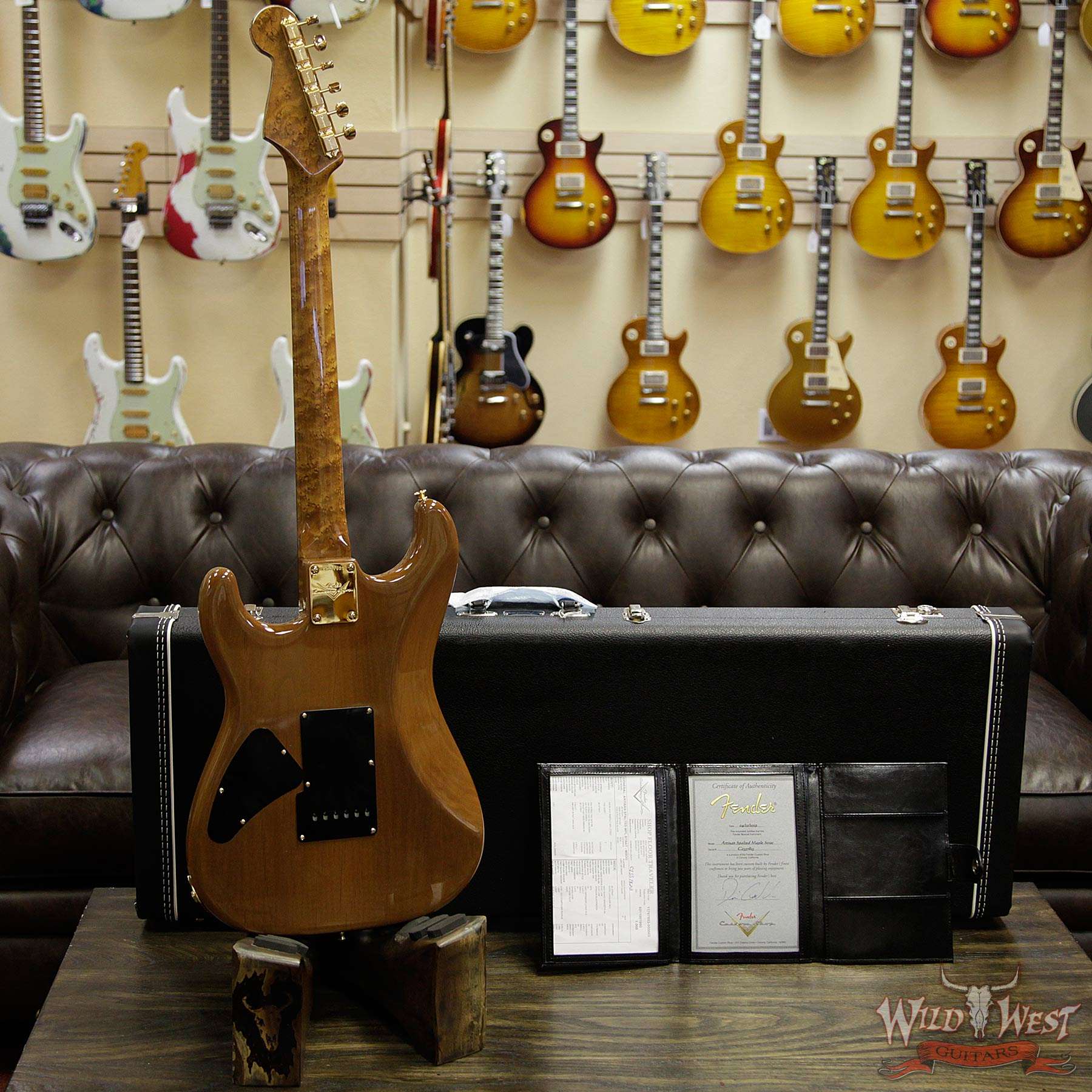 fendercs-mbdg-artisianstrathss-cz537823-d3__wwg.jpg Fender Custom Shop Dennis Galuszka Masterbuilt Artisan Stratocaster HSS Spalted Maple Top Birdseye Neck - Image 13