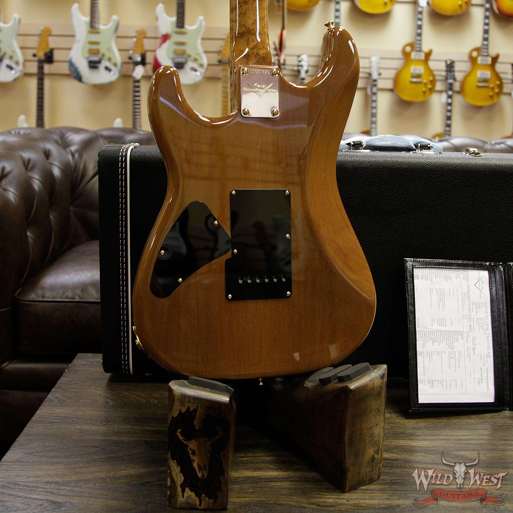 fendercs-mbdg-artisianstrathss-cz537823-d4__wwg.jpg Fender Custom Shop Dennis Galuszka Masterbuilt Artisan Stratocaster HSS Spalted Maple Top Birdseye Neck - Image 14