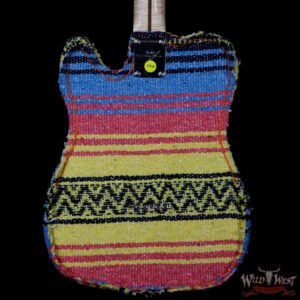 2018 NAMM One-Of-Kind Fender Masterbuilt Dennis Galuszka Border Town Telecaster Mexico Blanket AAAA Flame Neck - Image 6