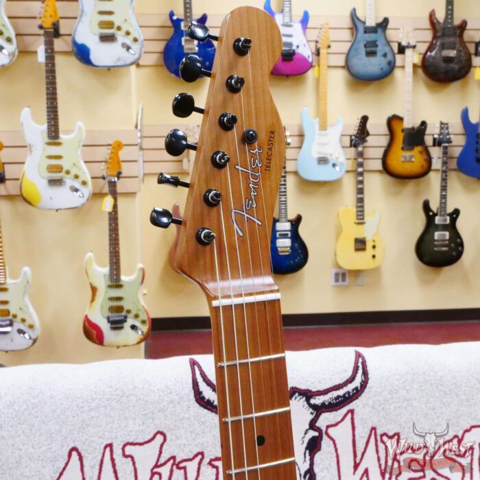Fender Custom Shop Dennis Galuszka Masterbuilt Roasted 1952 Telecaster Thinline 24.75’’ Scale Length Natural - Image 7