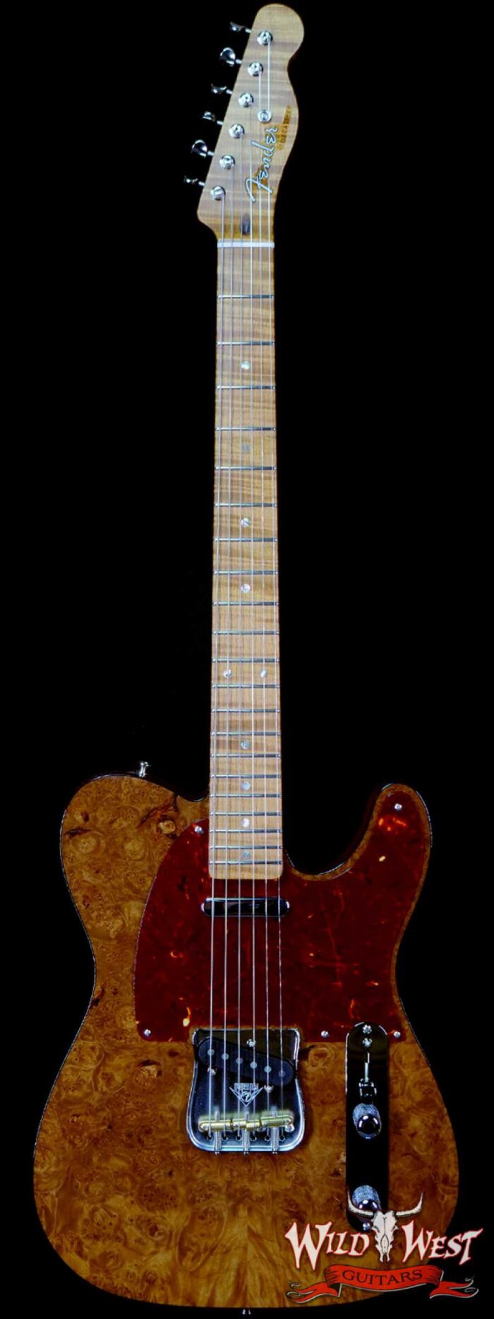 Fender Custom Shop Dennis Galuszka Masterbuilt Burl Top Telecaster NOS with Josefina Hand-Wound Pickups - Image 1