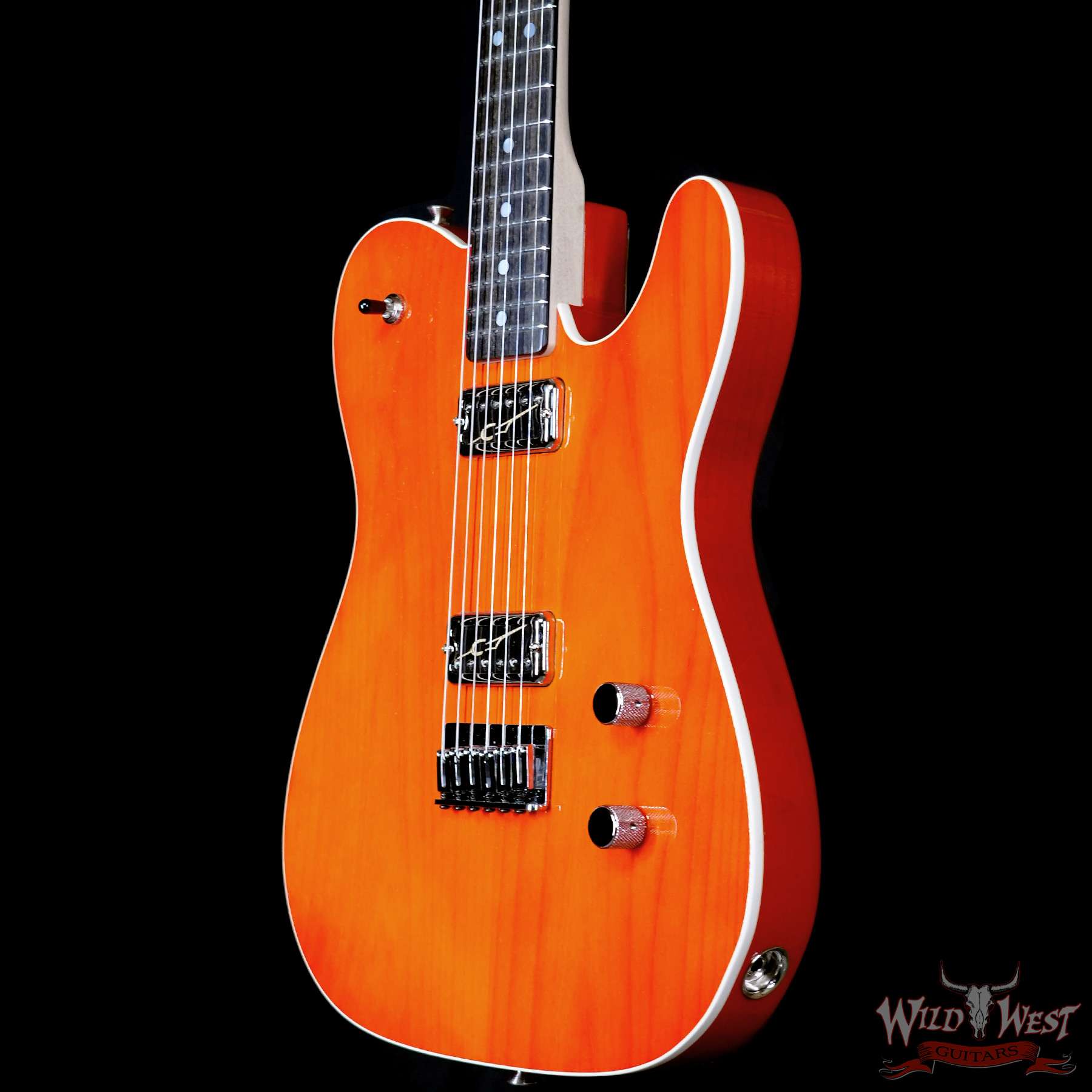fendercs-mbdg-cz573252-br__wwg.jpg Fender Custom Shop Dennis Galuszka Masterbuilt Telecaster Ebony Fingerboard Novak Filtertron Pickups NOS Orange 6.35 LBS - Image 2