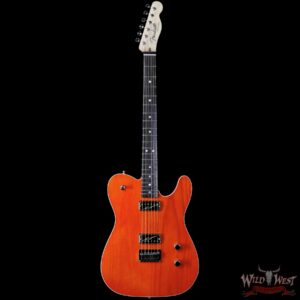 Fender Custom Shop Dennis Galuszka Masterbuilt Telecaster Ebony Fingerboard Novak Filtertron Pickups NOS Orange 6.35 LBS - Image 3