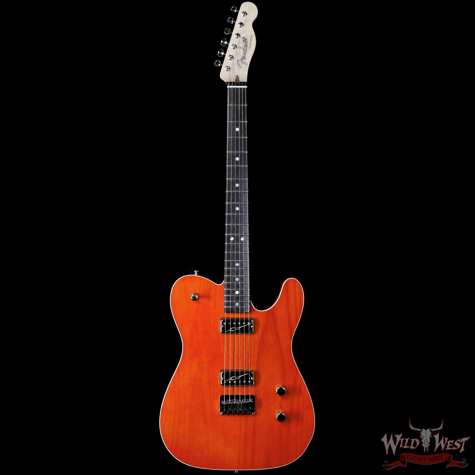 fendercs-mbdg-cz573252-c1__wwg.jpg Fender Custom Shop Dennis Galuszka Masterbuilt Telecaster Ebony Fingerboard Novak Filtertron Pickups NOS Orange 6.35 LBS - Image 3