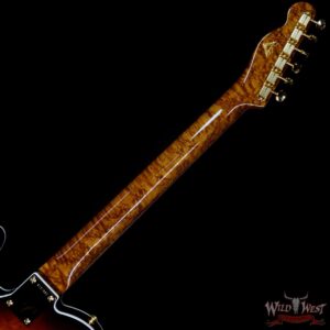 Fender Custom Shop Dennis Galuszka Masterbuilt Artisan Tamo Ash Telecaster HH NOS Chocolate 2-Color Sunburst - Image 5
