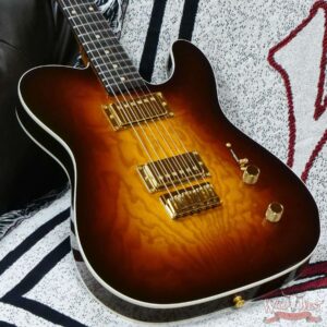 Fender Custom Shop Dennis Galuszka Masterbuilt Artisan Tamo Ash Telecaster HH NOS Chocolate 2-Color Sunburst - Image 8