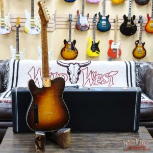 Fender Custom Shop Dennis Galuszka Masterbuilt Artisan Tamo Ash Telecaster HH NOS Chocolate 2-Color Sunburst - Image 9