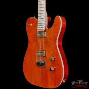 Fender Custom Shop Dennis Galuszka Masterbuilt Figured Alder Telecaster NOS AAA Flame Maple Neck - Image 2