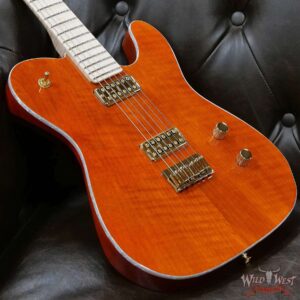 Fender Custom Shop Dennis Galuszka Masterbuilt Figured Alder Telecaster NOS AAA Flame Maple Neck - Image 8