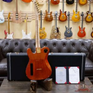 Fender Custom Shop Dennis Galuszka Masterbuilt Figured Alder Telecaster NOS AAA Flame Maple Neck - Image 9