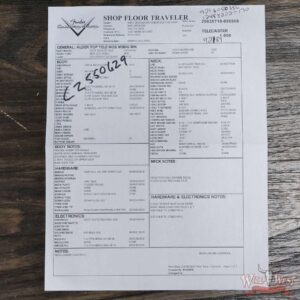 Fender Custom Shop Dennis Galuszka Masterbuilt Figured Alder Telecaster NOS AAA Flame Maple Neck - Image 13