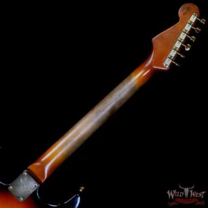Fender Custom Shop Dale Wilson Masterbuilt 1960 Stratocaster Brazilian Rosewood Fingerboard Relic 3 Tone Sunburst with Gold Hardware - Image 5