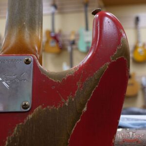 Fender Custom Shop Dale Wilson Masterbuilt 1963 Stratocaster Relic Brazilian Rosewood Fingerboard Fiesta Red - Image 12
