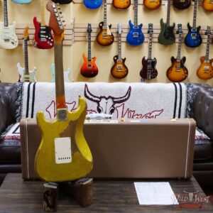 Fender Custom Shop Dale Wilson Masterbuilt 1963 Stratocaster Relic Chartreuse Sparkle - Image 10