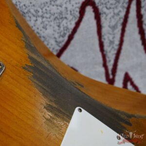 Fender Custom Shop Dale Wilson Masterbuilt 1963 Stratocaster Brazilian Rosewood Fingerboard Relic Natural with Black Pickguard - Image 13