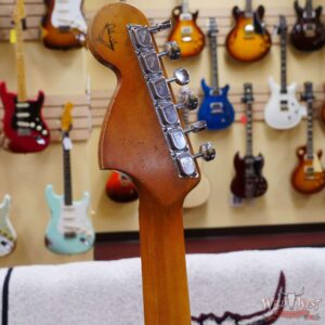 Fender Custom Shop Dale Wilson Masterbuilt 1969 Stratocaster Josefina Hand-Wound Pickups Relic Black over Purple Paisley - Image 11