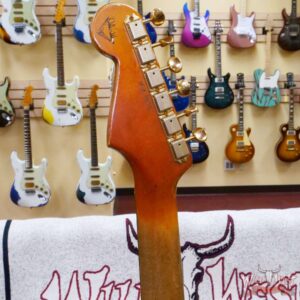 Fender Custom Shop Dale Wilson Masterbuilt 1960 Stratocaster Hardtail Brazilian Rosewood Board Relic 3 Tone Sunburst with Gold Hardware - Image 12