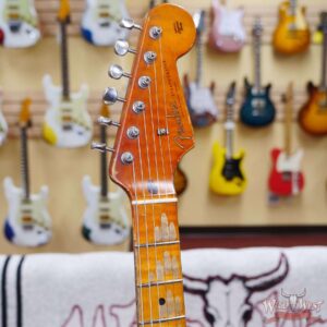Fender Custom Shop Dale Wilson Masterbuilt 1959 ‘59 Stratocaster Flame Maple Neck Josefina Hand-Wound Pickups Relic White Blonde - Image 7