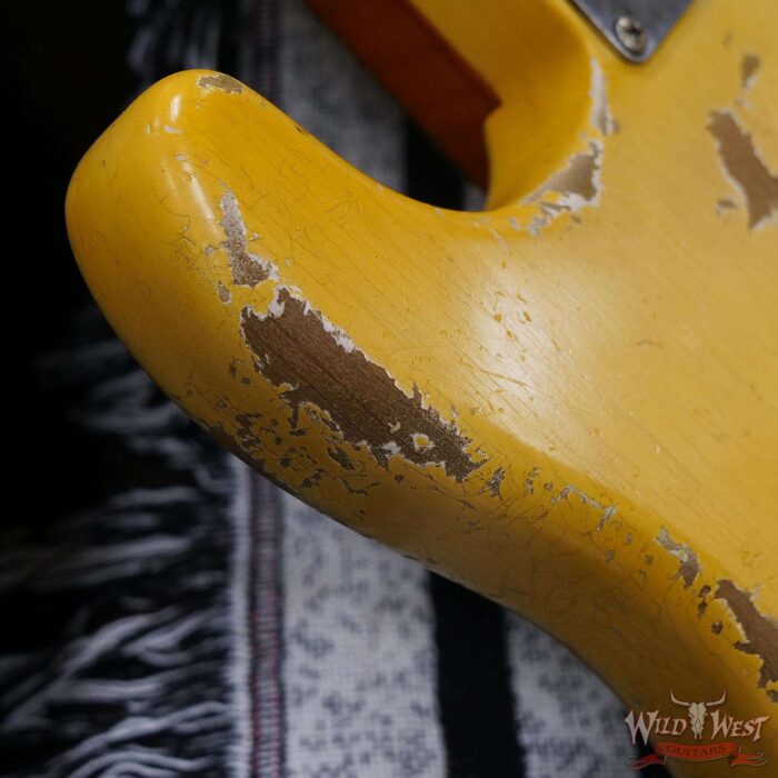 Fender Custom Shop Dale Wilson Masterbuilt 1959 ‘59 Stratocaster Flame Maple Neck Josefina Hand-Wound Pickups Relic White Blonde - Image 13