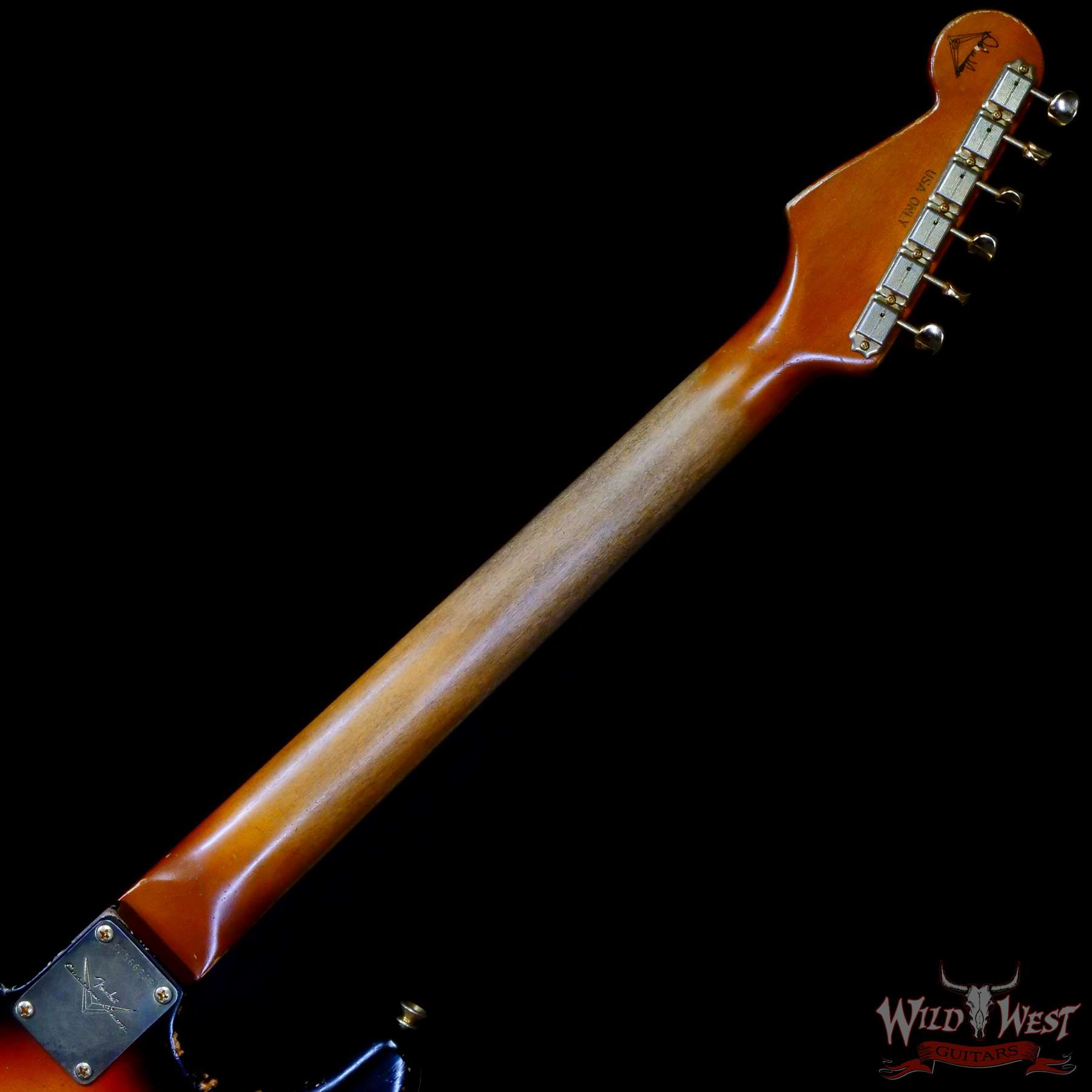 fendercs-mbdw-cz566232-c3__wwg.jpg Fender Custom Shop Dale Wilson Masterbuilt 1960 Stratocaster Brazilian Rosewood Board Relic 3 Tone Sunburst with Gold Hardware - Image 5