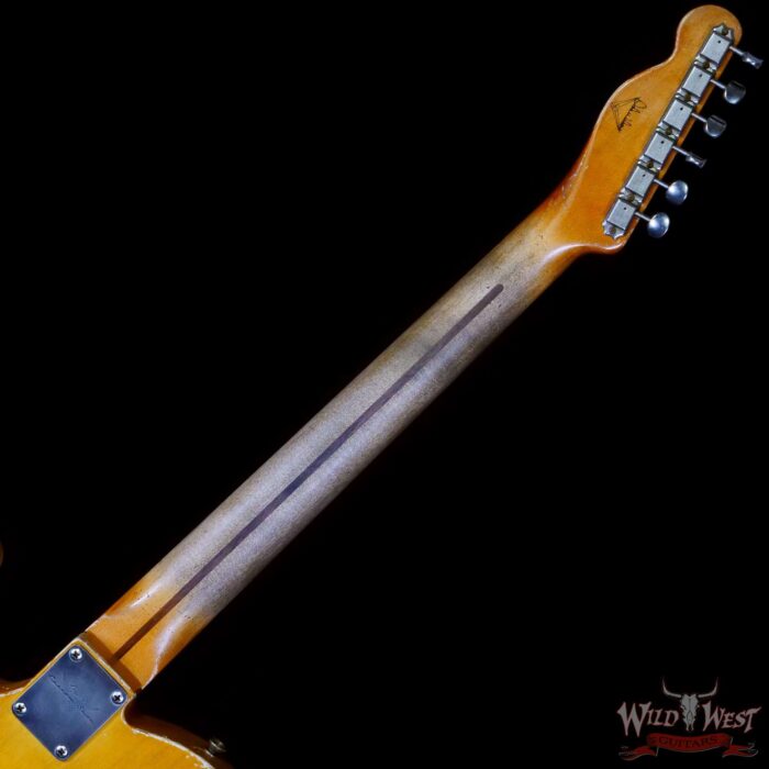 Fender Custom Shop Dale Wilson Masterbuilt 53’ Esquire Josefina H/W OBG Pickup Heavy Relic Smoked Nocaster Blonde - Image 5