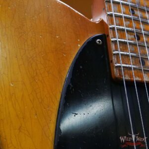 Fender Custom Shop Dale Wilson Masterbuilt 53’ Esquire Josefina H/W OBG Pickup Heavy Relic Smoked Nocaster Blonde - Image 9