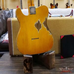 Fender Custom Shop Dale Wilson Masterbuilt 53’ Esquire Josefina H/W OBG Pickup Heavy Relic Smoked Nocaster Blonde - Image 13