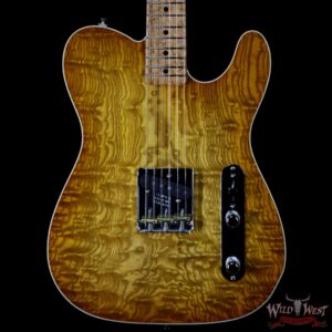 2020 NAMM Fender Custom Shop Prestige Dale Wilson Masterbuilt 1-Piece Tamo Ash Esquire NOS Honey Burst One of A Kind - Image 3