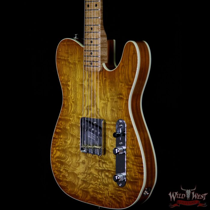 2020 NAMM Fender Custom Shop Prestige Dale Wilson Masterbuilt 1-Piece Tamo Ash Esquire NOS Honey Burst One of A Kind - Image 2