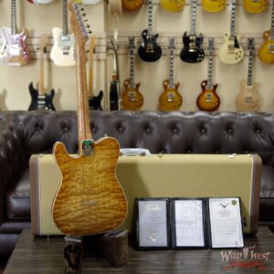 2020 NAMM Fender Custom Shop Prestige Dale Wilson Masterbuilt 1-Piece Tamo Ash Esquire NOS Honey Burst One of A Kind - Image 12