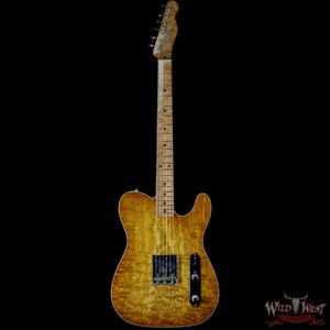 2020 NAMM Fender Custom Shop Prestige Dale Wilson Masterbuilt 1-Piece Tamo Ash Esquire NOS Honey Burst One of A Kind - Image 4