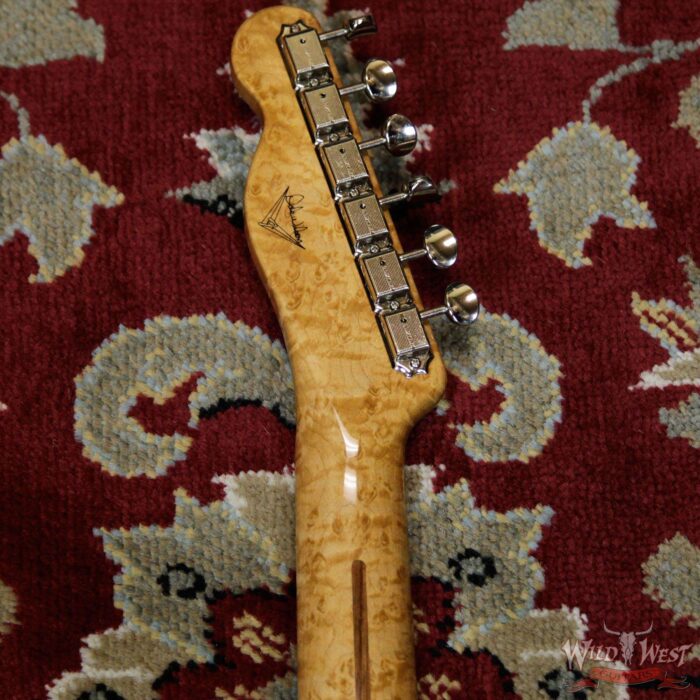 2020 NAMM Fender Custom Shop Prestige Dale Wilson Masterbuilt 1-Piece Tamo Ash Esquire NOS Honey Burst One of A Kind - Image 8