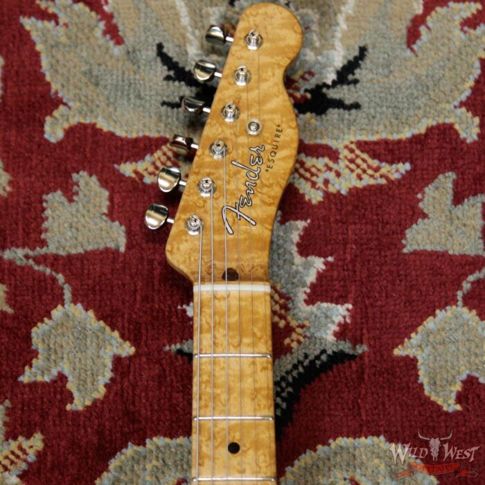 2020 NAMM Fender Custom Shop Prestige Dale Wilson Masterbuilt 1-Piece Tamo Ash Esquire NOS Honey Burst One of A Kind - Image 6